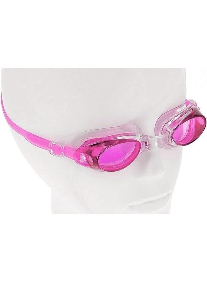 Professional Anti-Fog Swimming Goggles with Ear Plugs and Adjustable Elastic Strap for Men, Women, and Kids (٢)