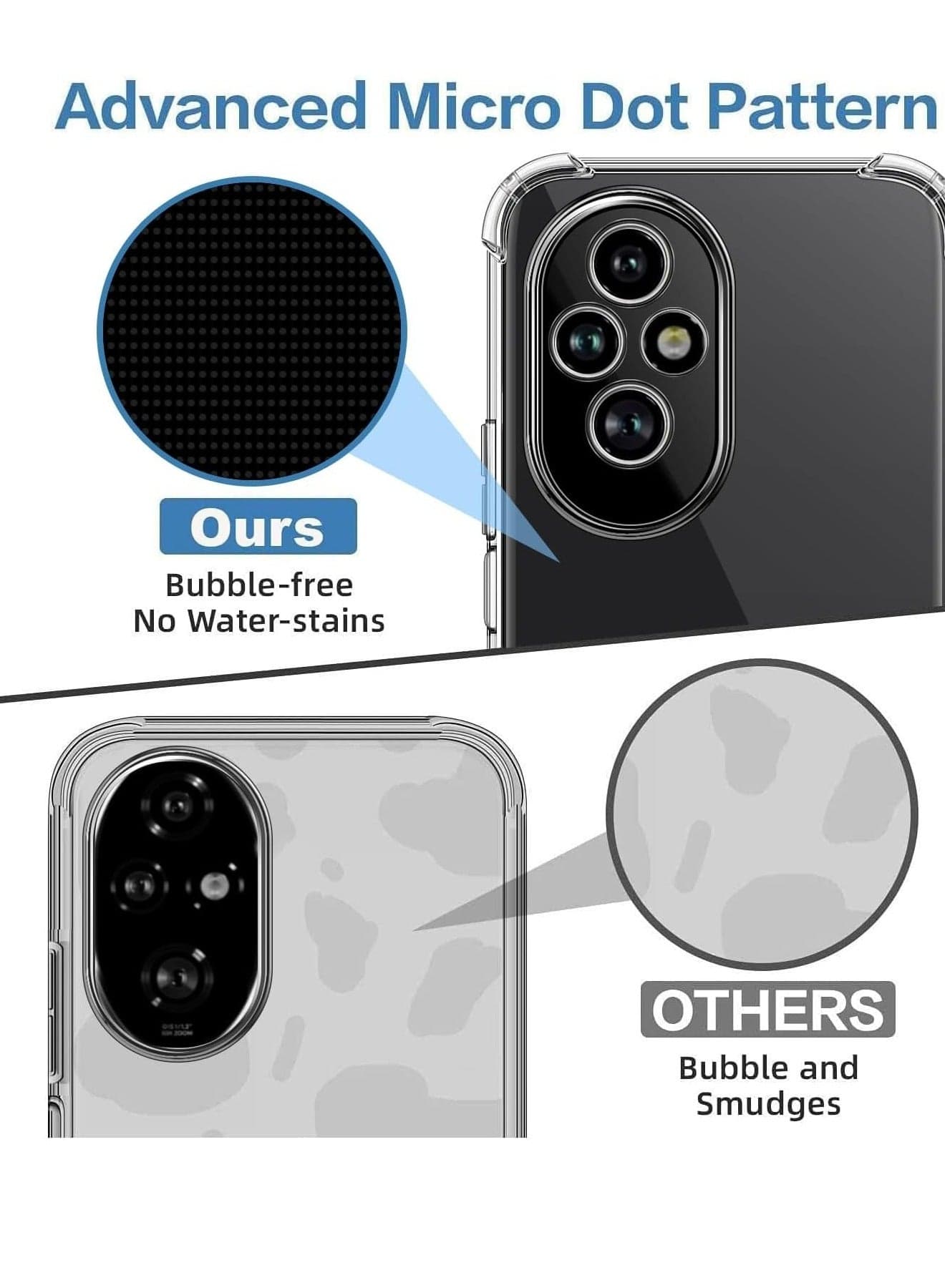 Case Compatible with Honor 200 5G Case, Crystal Clear Case Designed for Honor 200 5G TPU Case with 4 Corners Shockproof Protection and Camera Protection Anti-Fall Clear Case Cases & Covers (٤)