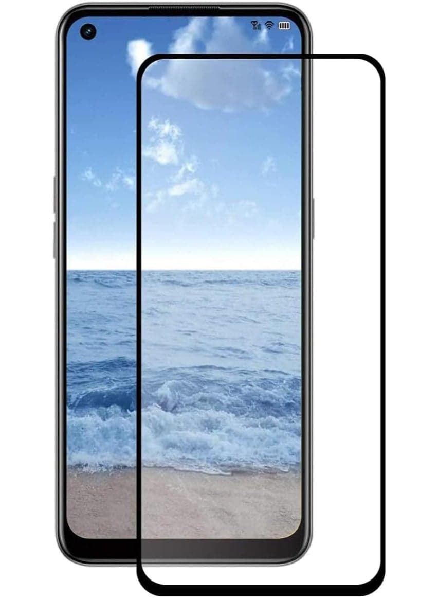 5D Tempered Glass Screen Protector for Oppo A93, Clear Mobile Screen Protectors