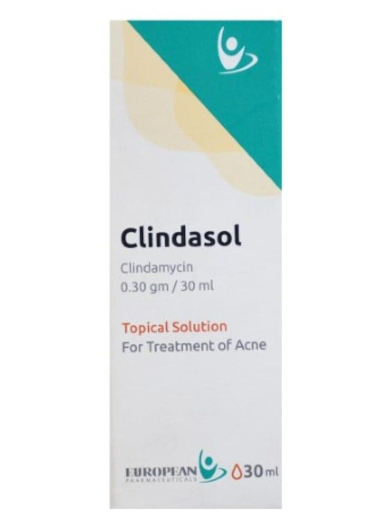 Clindasol solution Acne Treatment 30 ml Acne & Blemish Treatments (٢)