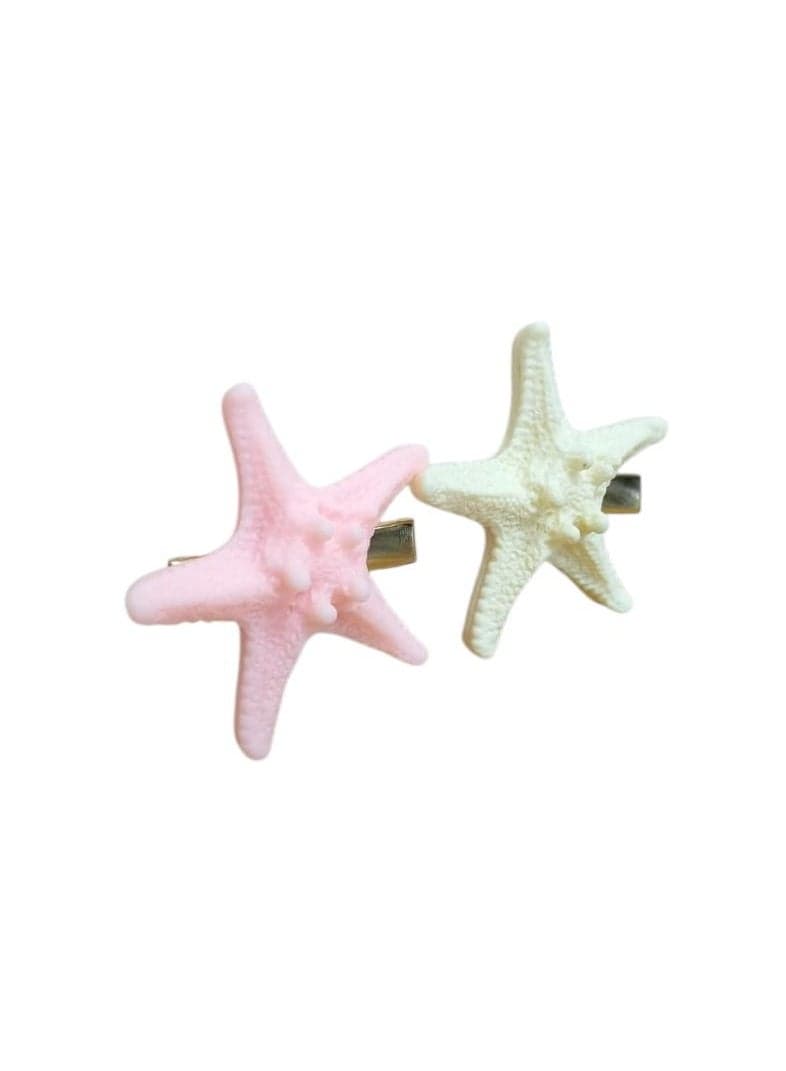 Set of 2 Small Hair Claw Clips – Stylish and Practical Hair Accessories for Women and Girls (3)