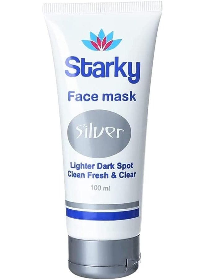 Starky Silver Mask Pearl Skin Lightening 100 ml Skin Care Masks (٢)