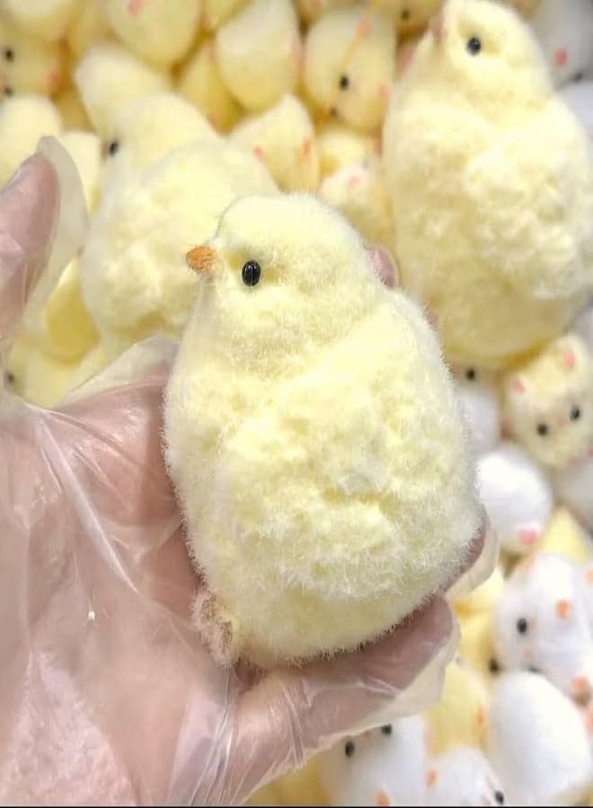 1pcs Chick Squeeze Toys Ultra Soft Squishy Fidget Toys Silicone Squishies Chicken Toys for Stress Relief ( Chicken )
