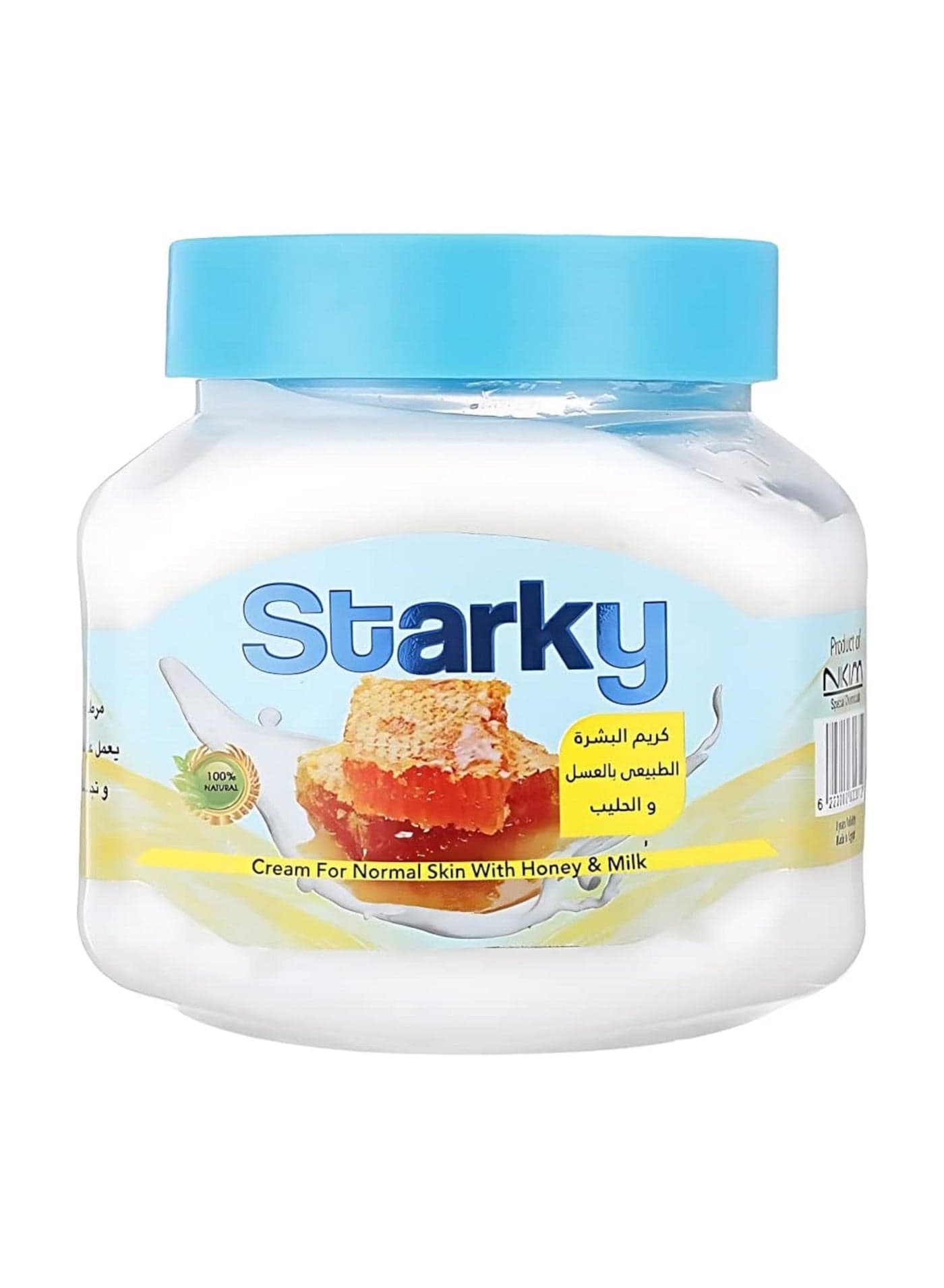 Starky Natural Skin Cream with Honey&Milk-300ml Face Moisturizers