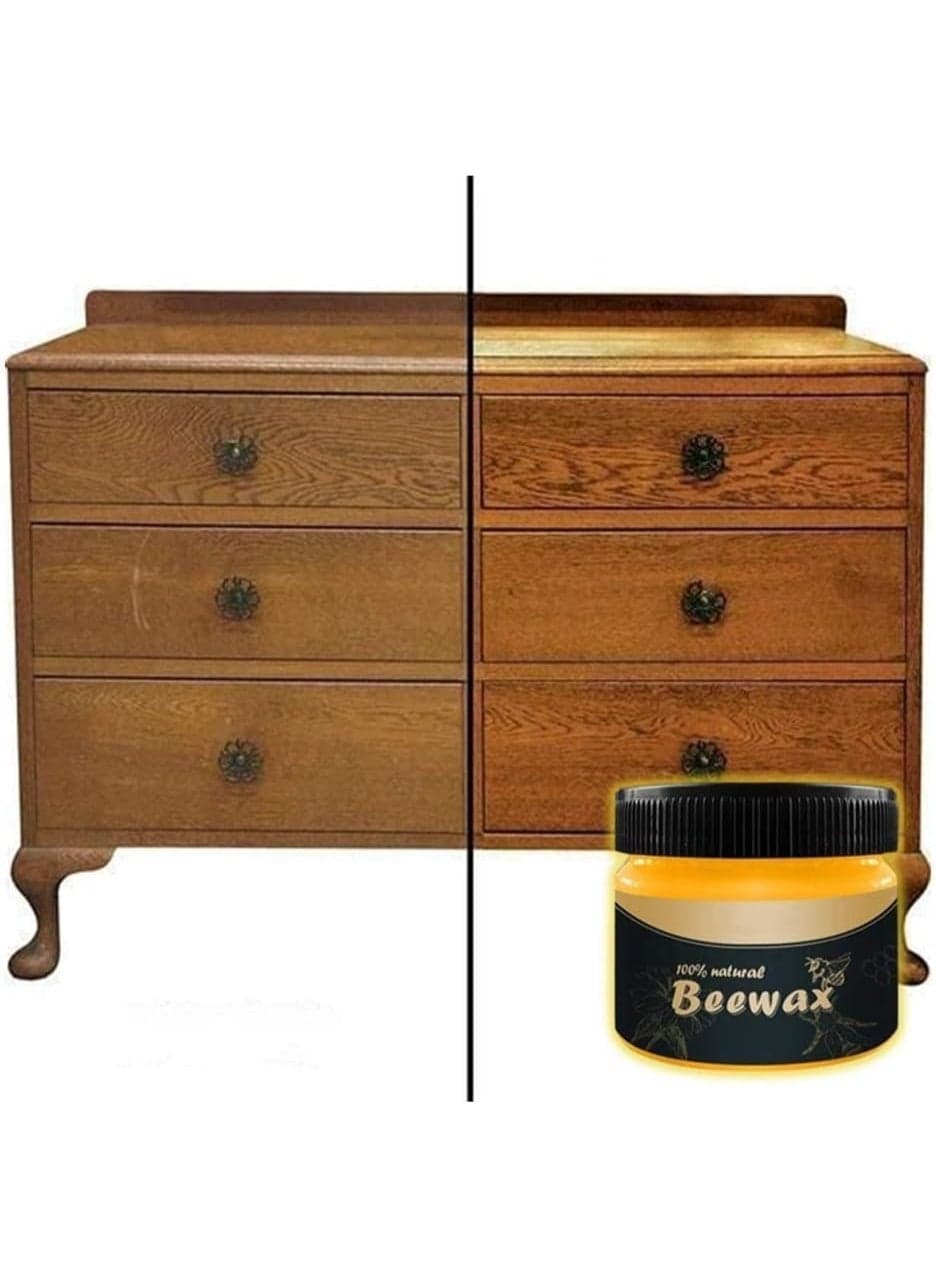 Altrina Wood Spice Wax - Traditional Honey Polish for Wood and Furniture, Multi-Purpose Cleaning and Polishing, Non-Toxic, for Furniture Beautification and Protection, 1 Piece Car Polishes (2)