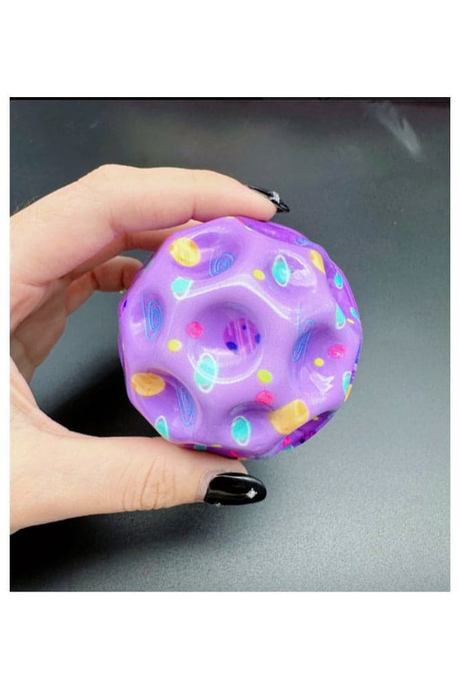 Original Bouncing Ball, Moon Ball, Bouncing Balls, Space Themed Bouncy Balls, Planet Bouncy Balls, High Bounce Lightweight Foam Toy Balls