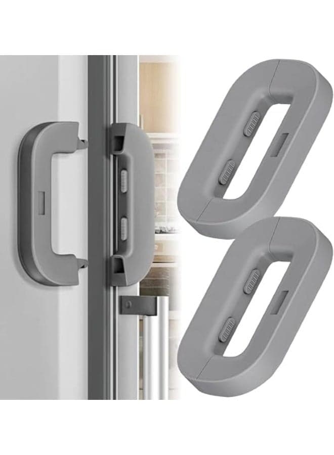 Refrigerator door lock to prevent children from opening the door Child Safety (5)