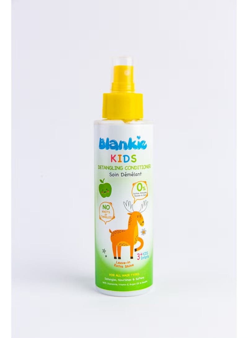 Blankie Kids Detangling Conditioner Spray, 150ml - No Tears, Paraben-Free Baby Shampoos & Conditioners