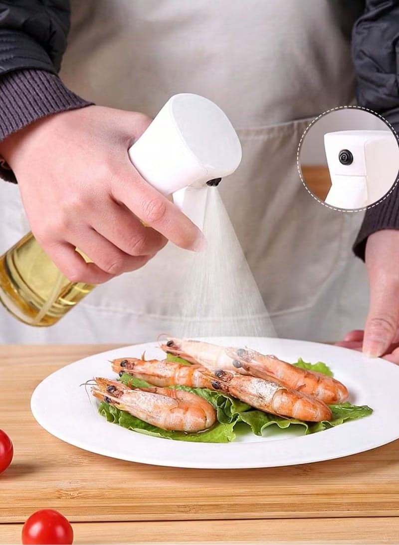 Generic Oil Spray Bottle for Cooking – Refillable Kitchen Oil Mister for Grilling, Baking & Salad Dressing – Multicolor Oil Dispensers (٨)