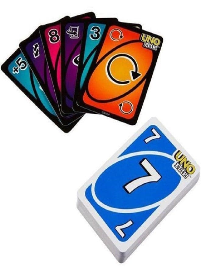 (Uno) Card Game Family Games Flip Side (4)