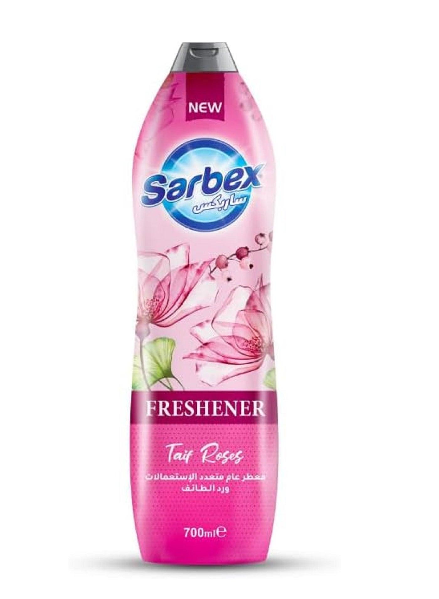 Sarbex Multi-Purpose Air & Surface Freshener - Taif Roses Scent - 700ml Household Air Fresheners