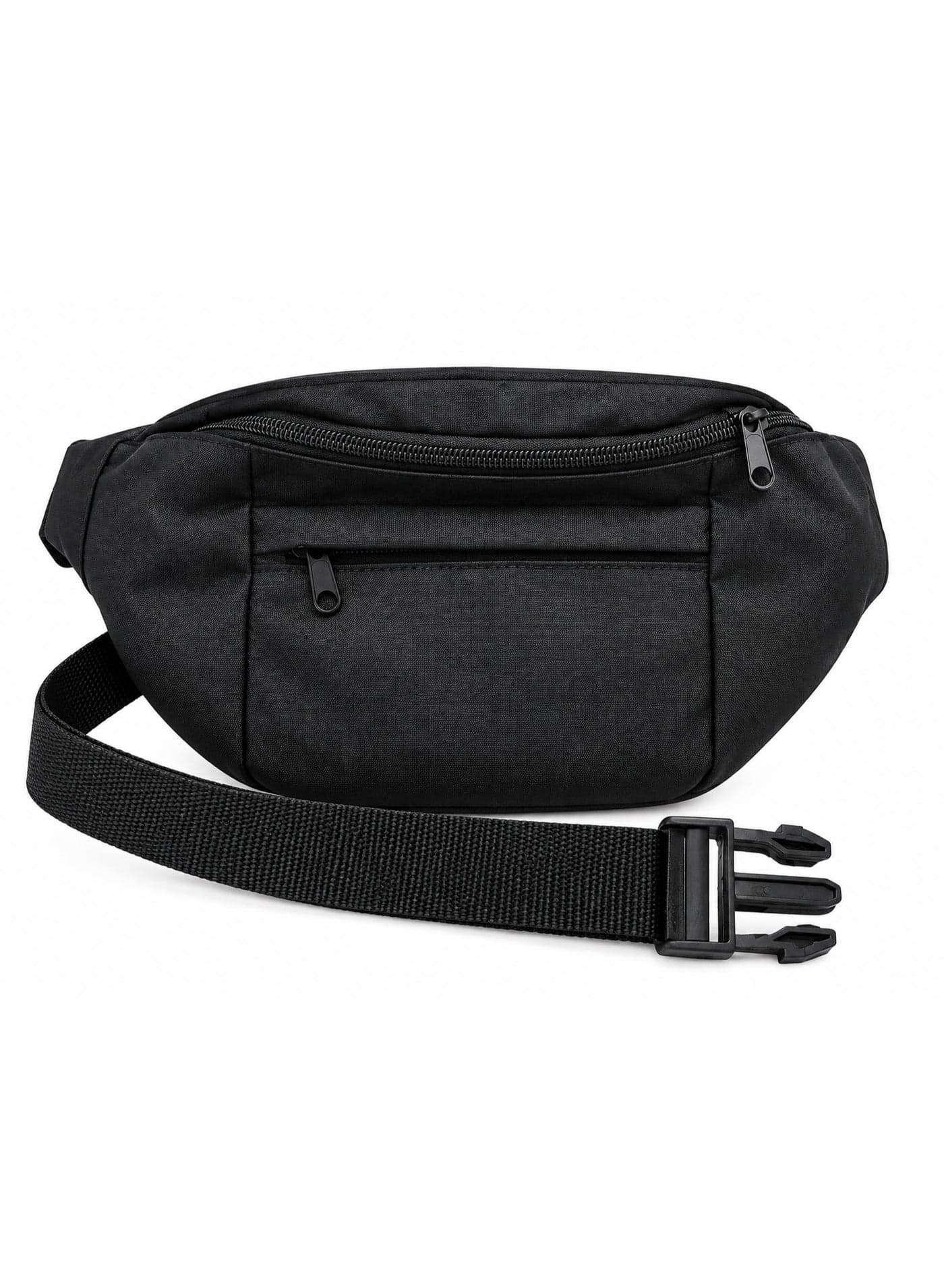 Water-Resistant Crossbody Waist Bag for Men & Women, Black Women's Cross-body Bags (٣)