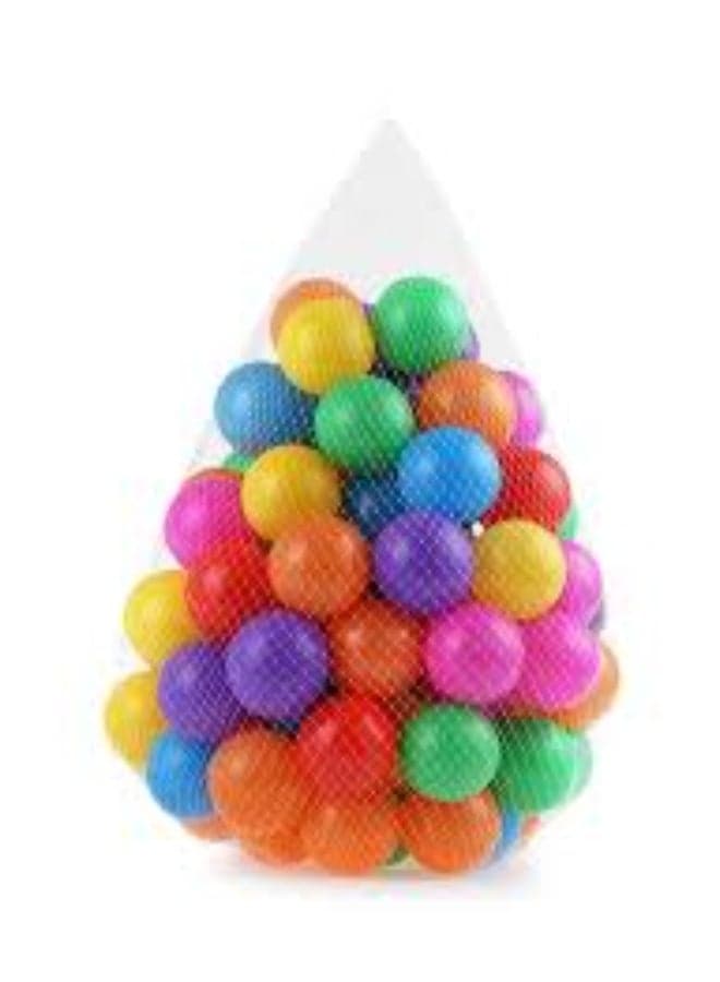 Colorful plastic balls for children's play and recreational activities. Softball Accessories (٤)