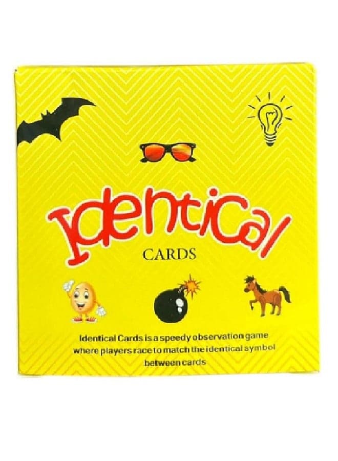 Identical Cards - 55 Travel Cards Card Games