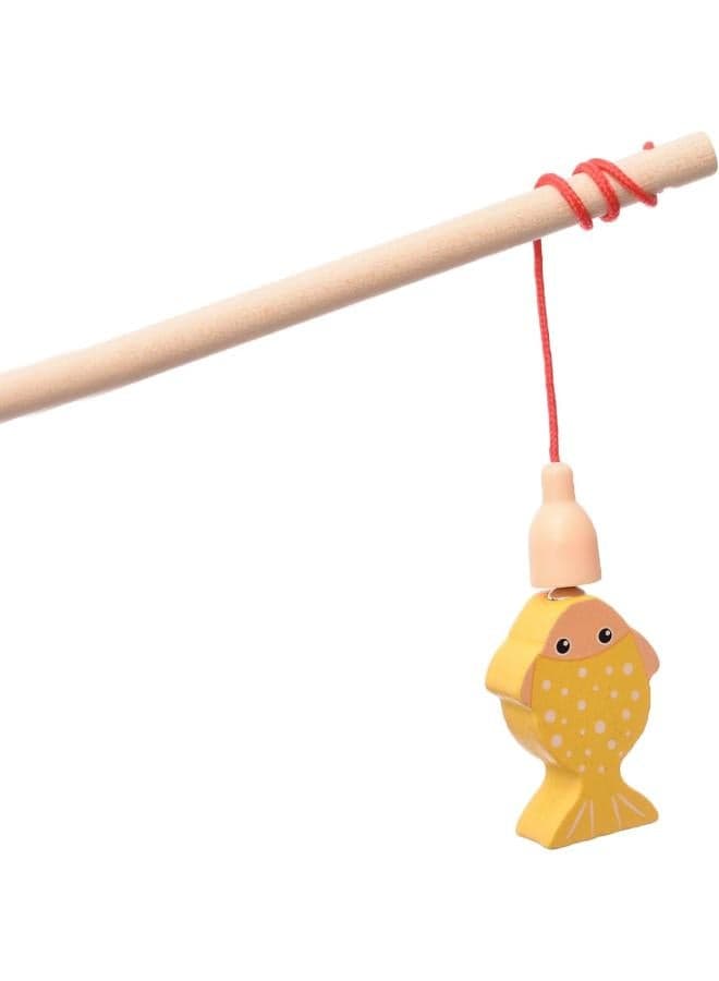 2‑in‑1 Wooden Fishing Game & Sensory Exercise Toy – Multicolor Early Development Toys (3)