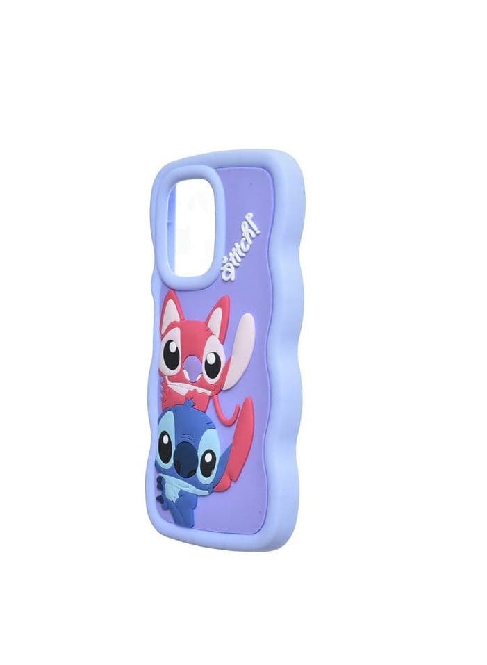 3D Silicone Back Cover for Xiaomi Redmi Note 12 Pro Plus - Fuchsia (3)