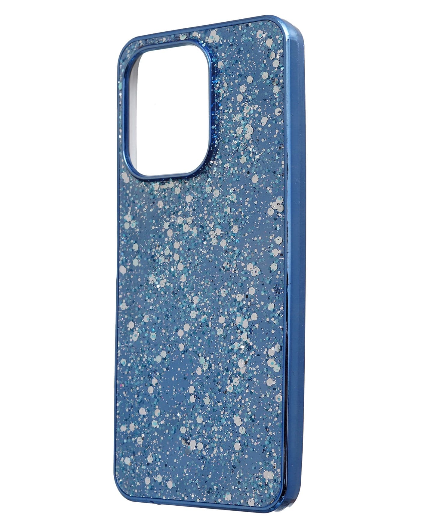 Glitter Plastic Mobile Phone Case With Cute Design for Xiaomi Redmi 13 - Blue Cases & Covers (٣)