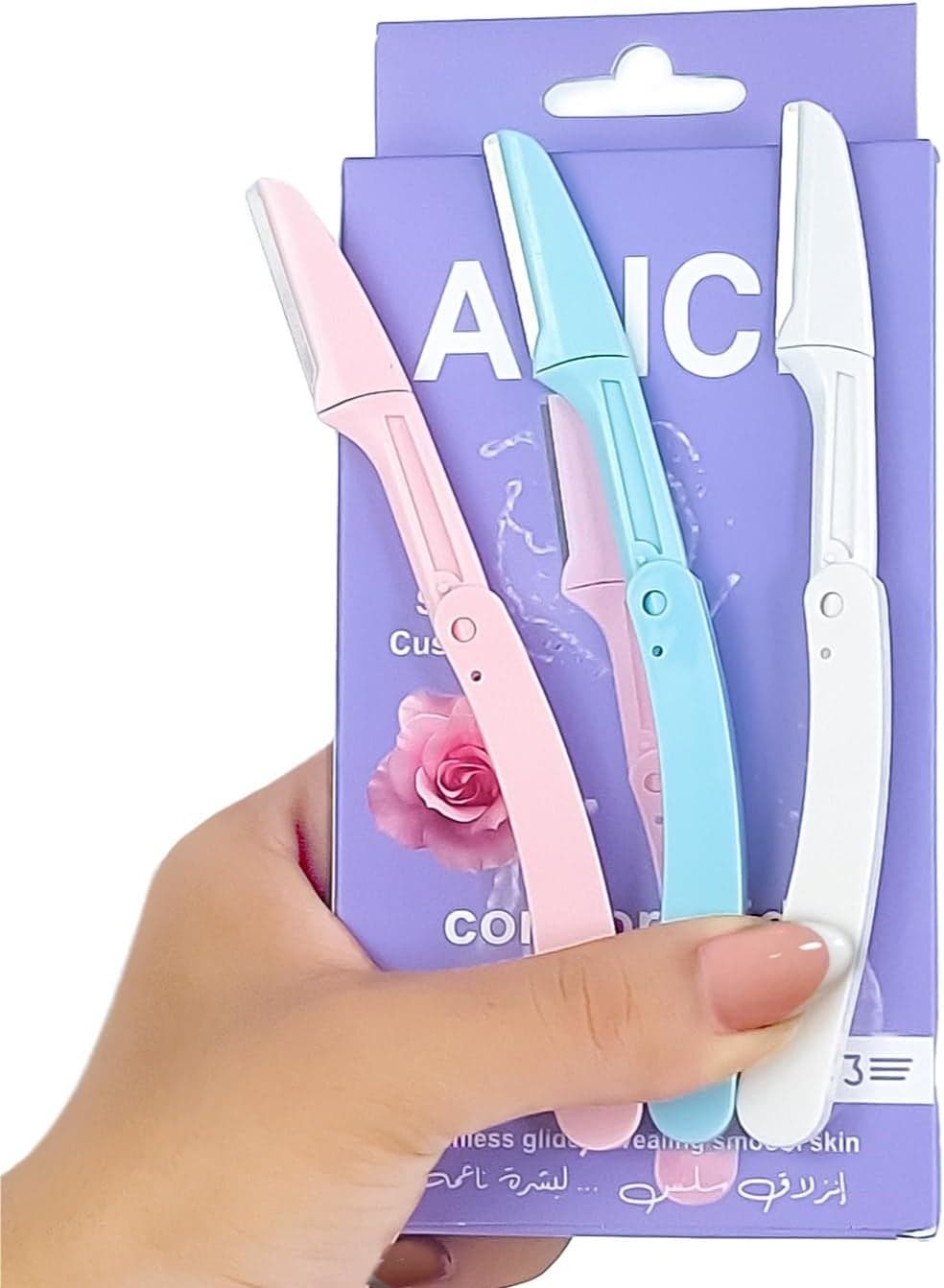 Alice Ladies Razor For Facial Hair 3Razor Women's Razors & Blades (3)