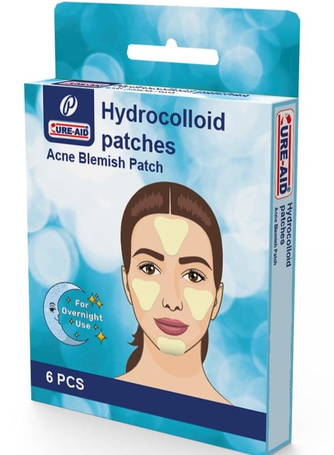 Hydrocolloid Patches 6pcs Acne & Blemish Treatments