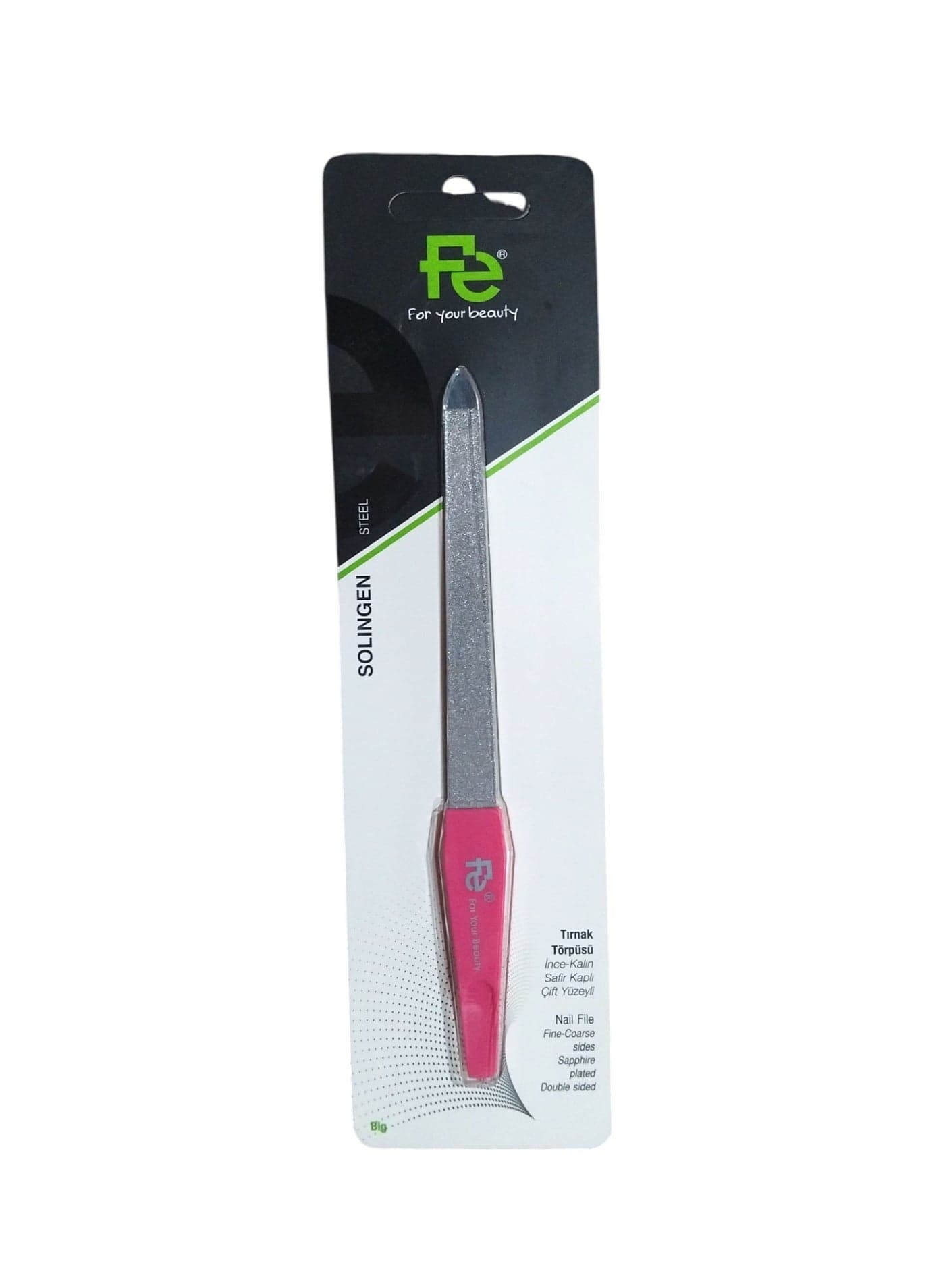 Fe Solingen Steel Big Nail File -multi color Makeup Tools & Accessories
