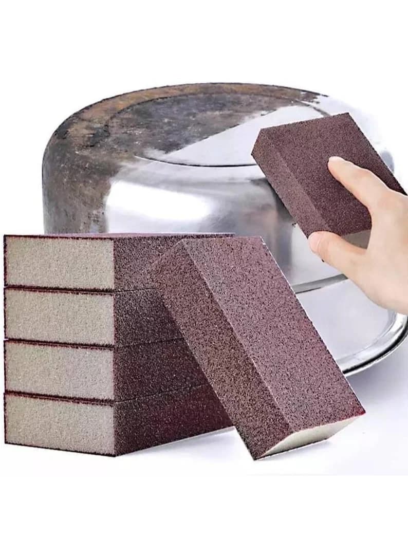 Carbon sponge, 4 pieces Household Cleaning Sponges