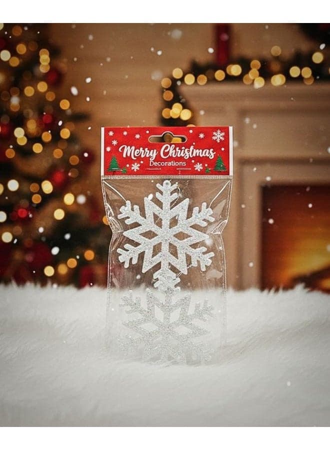 Snowflake, snowy, bush, Christmas decoration, Christmas ornament Home Decor Ornaments