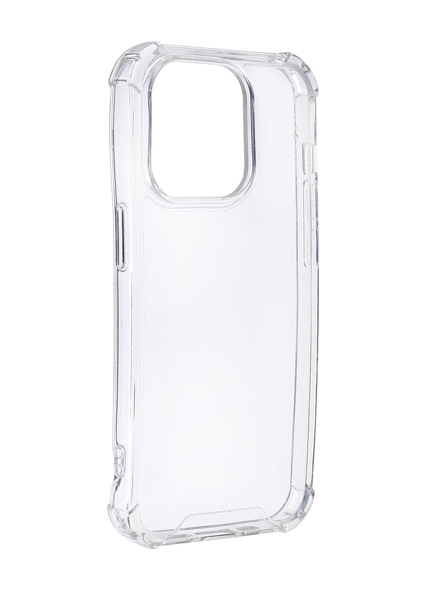 Silicone Back Phone Protection Cover With Anti Break And Safety Edges For Iphone 14 Pro - Transparent Cases & Covers (٢)