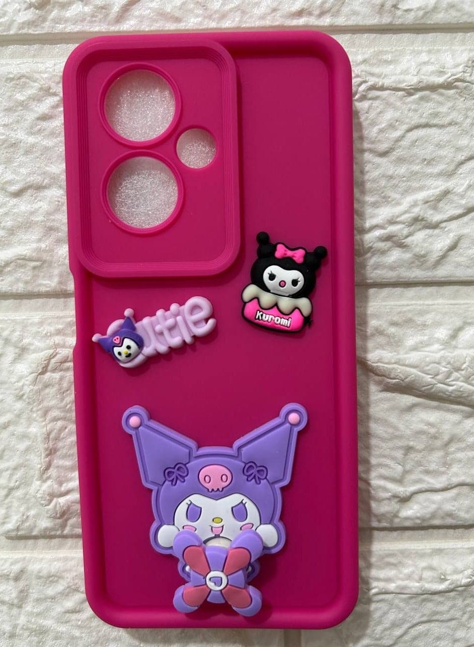Back Cover Compatible With Phone Oppo Reno 11F - Multi Color 260 Cases & Covers