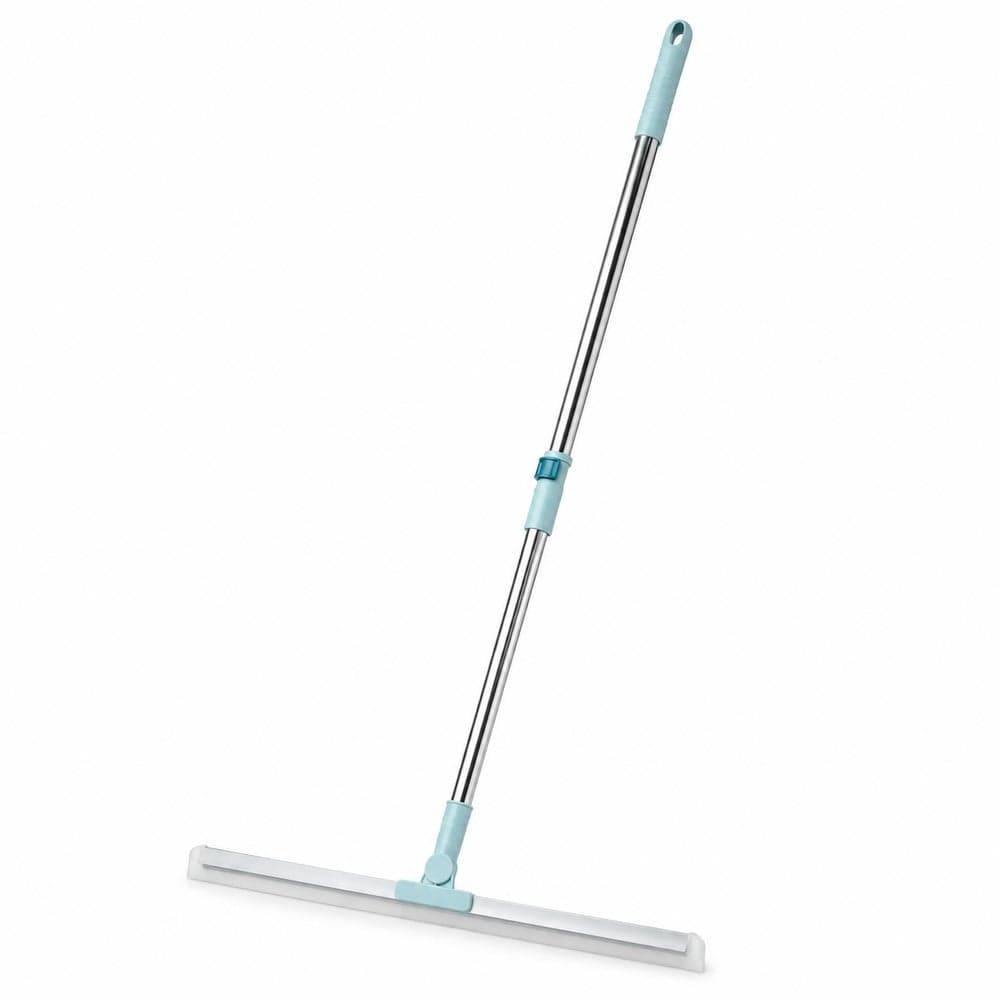 Window and Glass Squeegee with Long Extendable Handle and Wide Cleaning Head - 1-38
