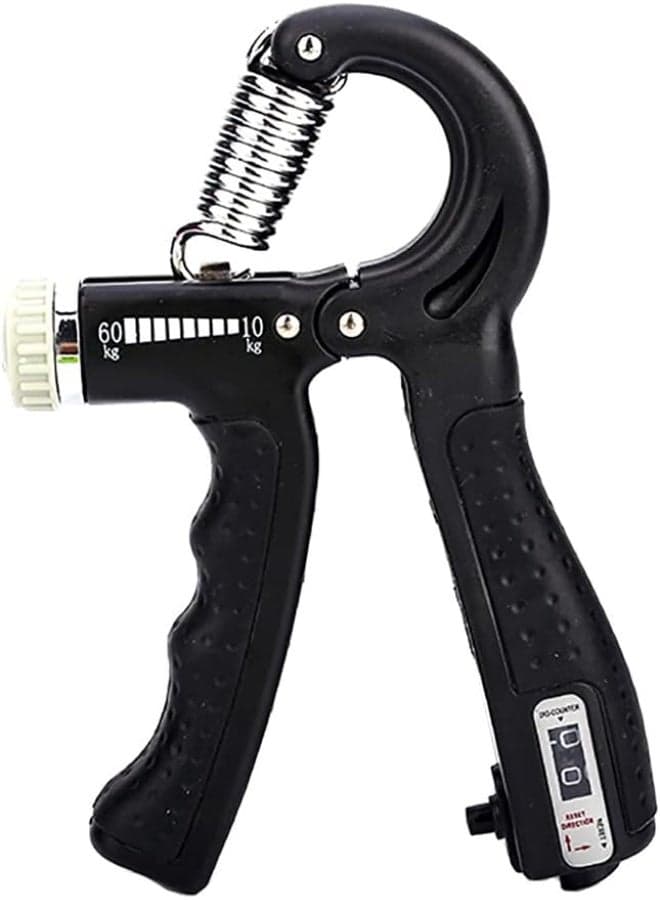 10-60Kg Hand Grip Strengthener, Automatic Counting Adjustable Resistance Hand Gripper Exerciser Grip Strength Trainer with Counting (٢)