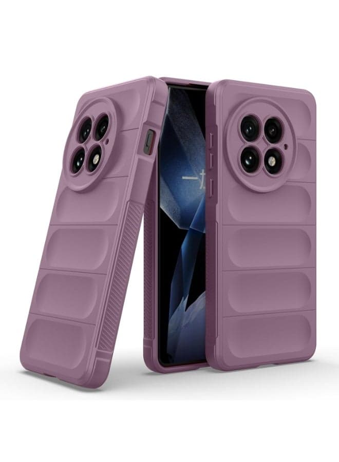 Premium Protection Back Silicone Case Compatible with OnePlus 13 5G Magic Shield Shockproof Case with Camera Protection (Lavender) Cases & Covers