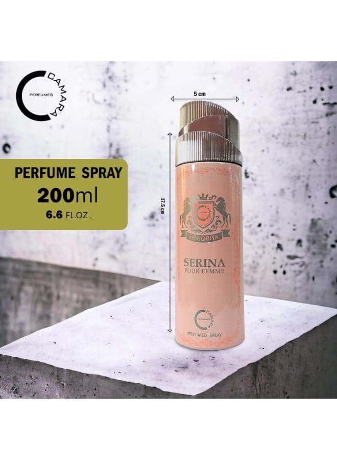 Seniorita Serina Pour Femme Body Spray 200ml (3)