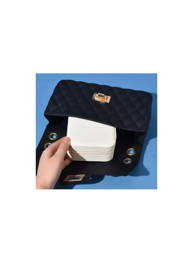 Soft Durable Jewelry & Accessories Organizer Box Jewellery Boxes (٤)