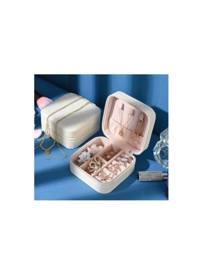 Soft Durable Jewelry & Accessories Organizer Box Jewellery Boxes (٦)