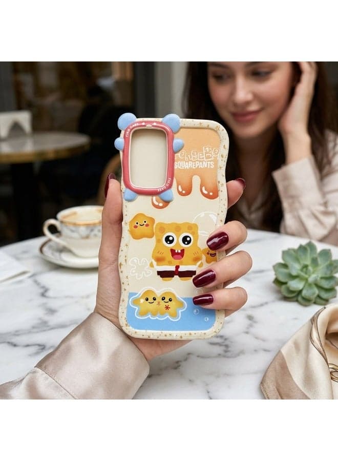Cartoon Design Back Cover Compatible with Phone Oppo A55 4G ideal for girls and women. Cases & Covers (٣)