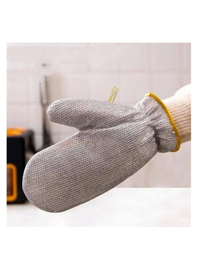 Double-Layer Waterproof Stainless Steel Cleaning Gloves Safety & Security Gloves