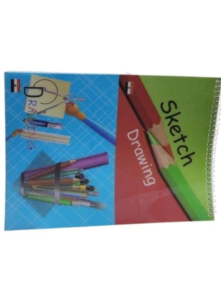 Wire drawing sketch 16 sheets - 17.5*25 cm white paper 100 gsm (6)
