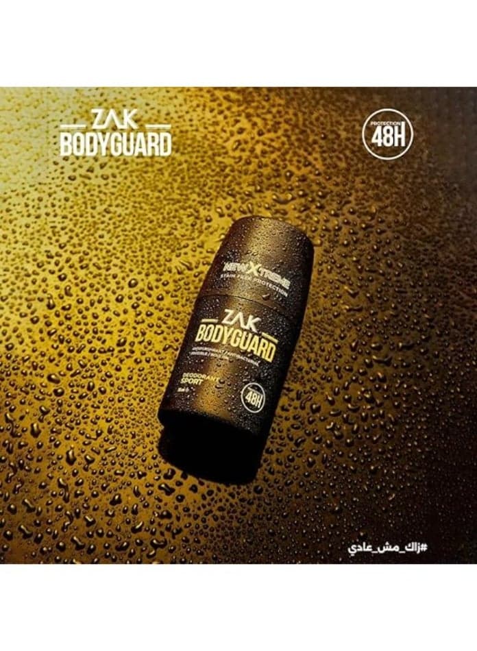 Zak Bodyguard Deodorant Roll On Sport 48H - 50 Ml Deodorants & Antiperspirants (3)