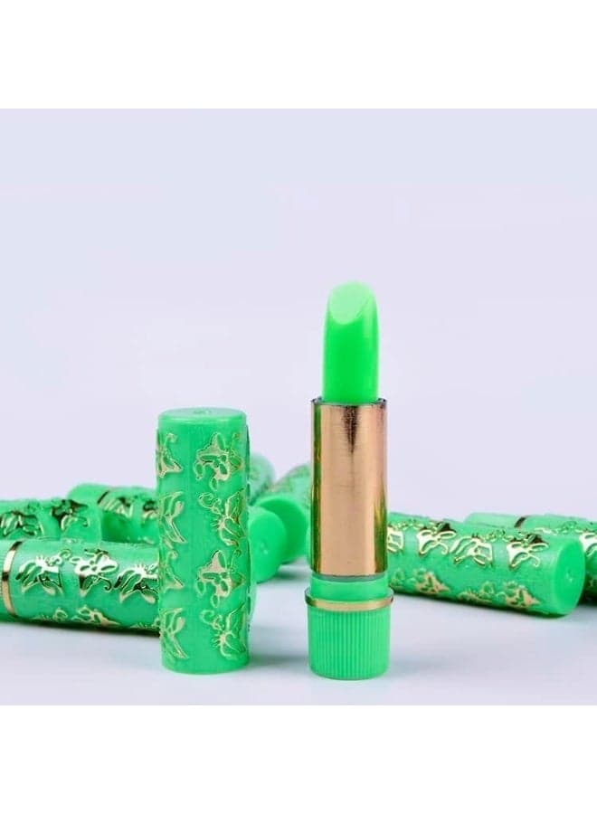 Color Changing Lipstick Moisturizing Long Lasting Waterproof Green Lip Balm Lipstick (6)