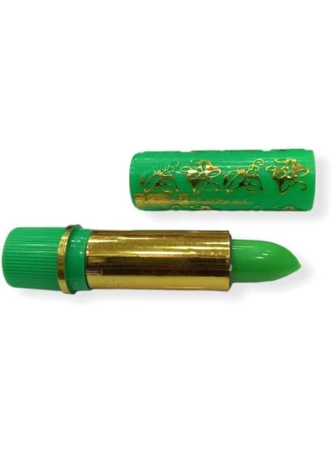 Color Changing Lipstick Moisturizing Long Lasting Waterproof Green Lip Balm Lipstick (4)
