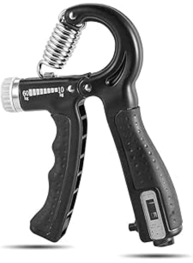 Grip strengthener hand grip with smart counter, non-slip design – ideal for muscle building and forearm, finger, and wrist training (٢)