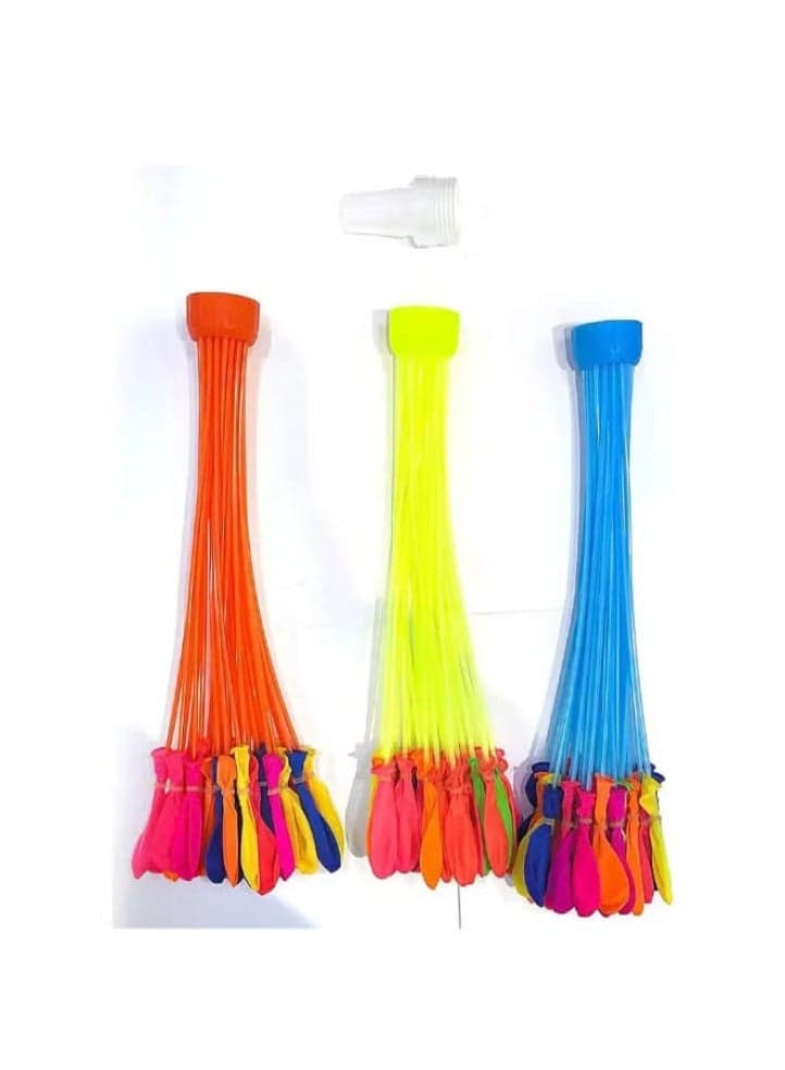 Filling and tying magic water balloons for children automatically Water Blasters & Soakers (٣)