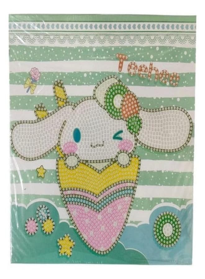 3D Diamond Painting Kit for Kids Develop Focus Skills and Patience, Improve Visual Coordination 20 X 20 cm (Cinnamoroll) Drawing & Painting Supplies