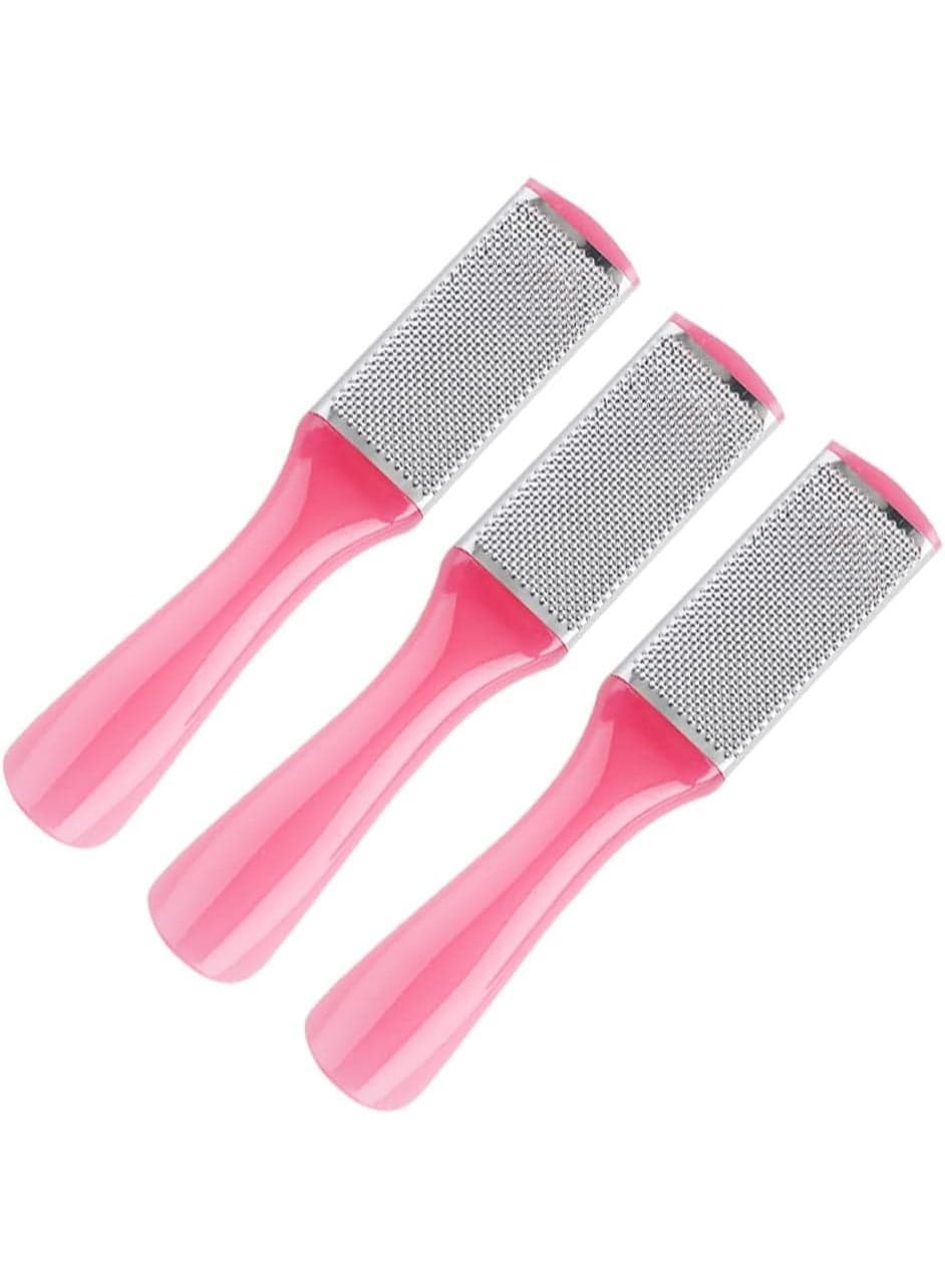 Manual Plastic Foot File – Pink Buffer Stones