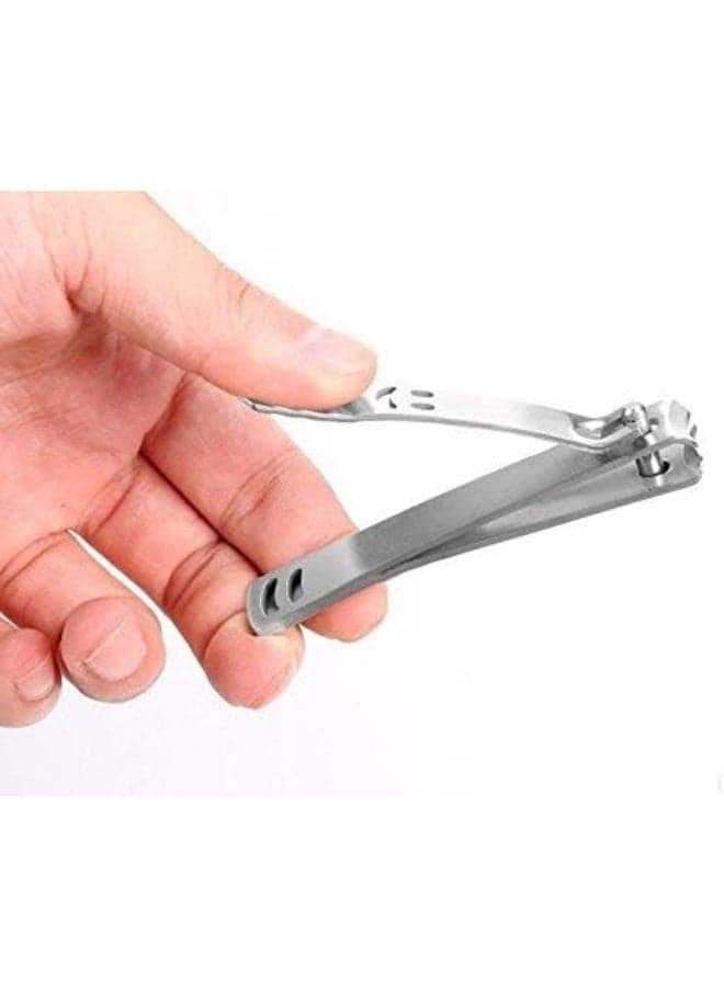 Heavy Duty Smiley face Nail Clipper Stainless Steel – Non-Slip Comfortable Grip – Clean Trim for Thick & Normal Nails – Home & Travel Use Makeup Tools & Accessories (٦)