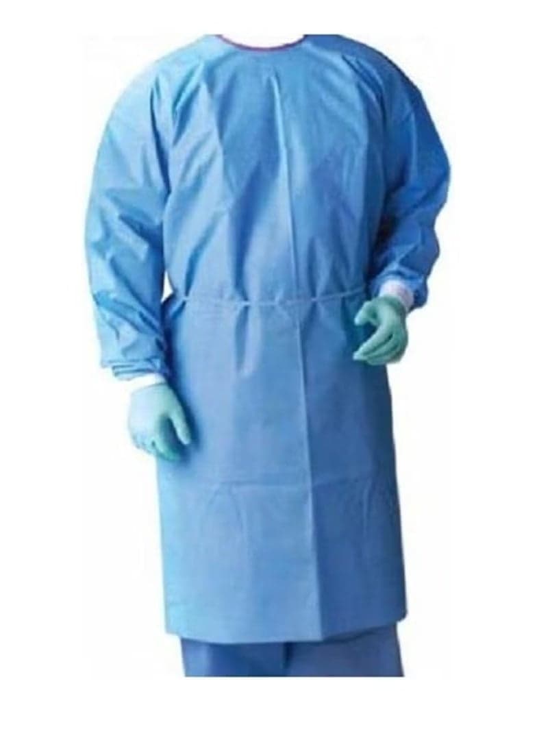 Sterile coated doctor gown with cuff for hospitals Medical Scrubs (٣)