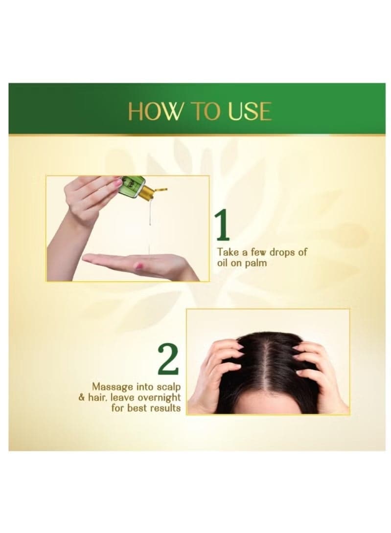 Amla & 7 Herbal Seeds Hair Oil with Innovative Nourish Tube - Strengthening & Scalp Therapy (180ml) Creams, Gels & Lotions (٣)