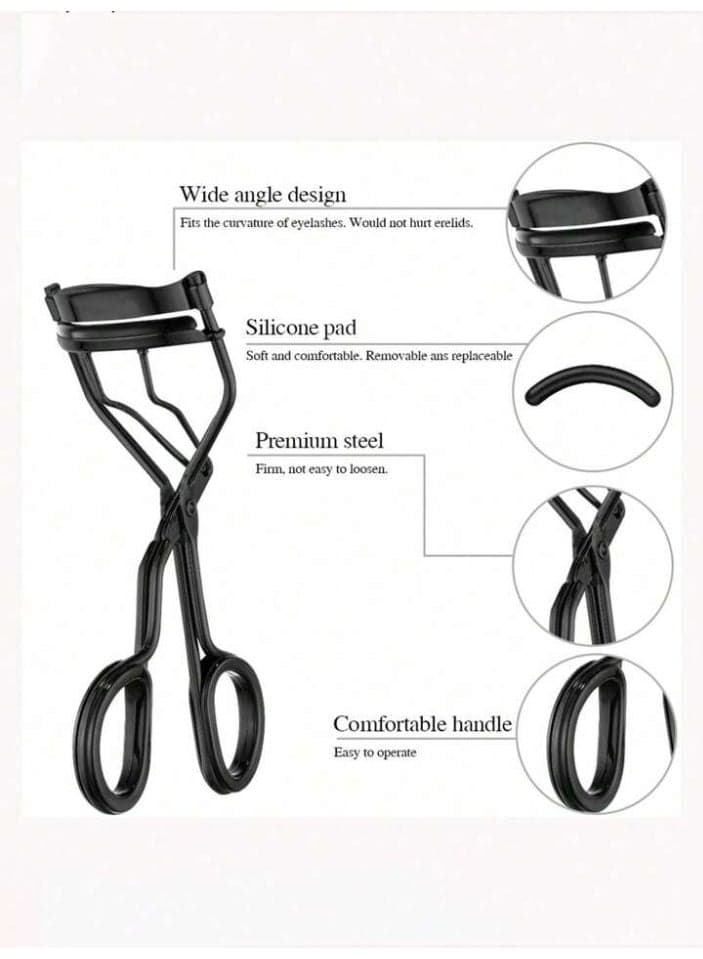 Eyelash Curler and Lifter, Eyelash Curling Comb, 1 Eyelash Tools (7)