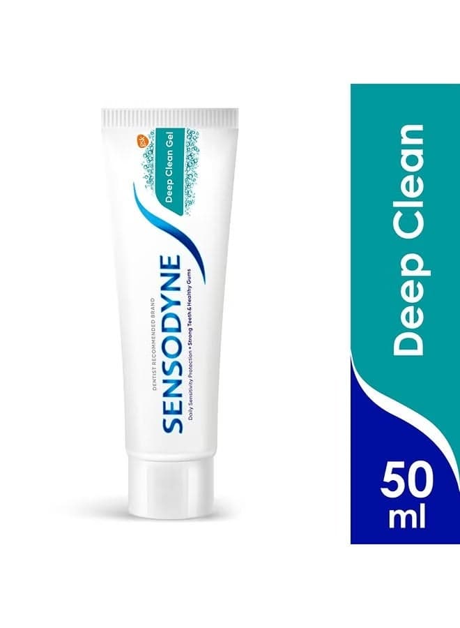 Sensodyne Deep Clean Toothpaste Gel 50ml (3)