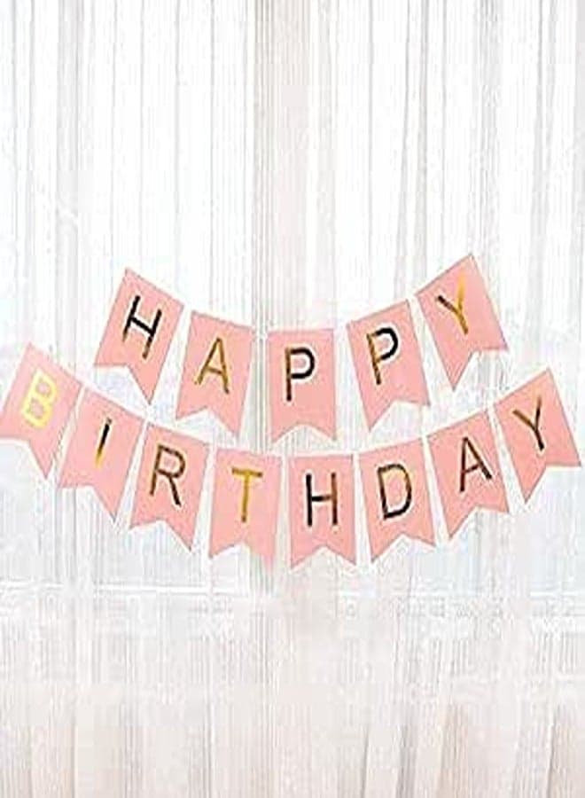 Generic Party Unicorn Happy Birthday Banner For Kid Birthday Celebration And Party Supplies Decoration - Multi Color Banners, Streamers & Confetti